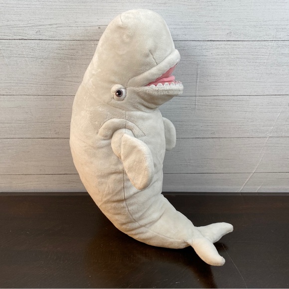 Bailey Beluga white whale plush 17” authentic Disney Finding Dory stuffed animal - Picture 2 of 9